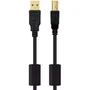 Nanocable 10.01.1203 Cable USB 2.0 Impresora USB A/B Macho-Macho 3m Negro